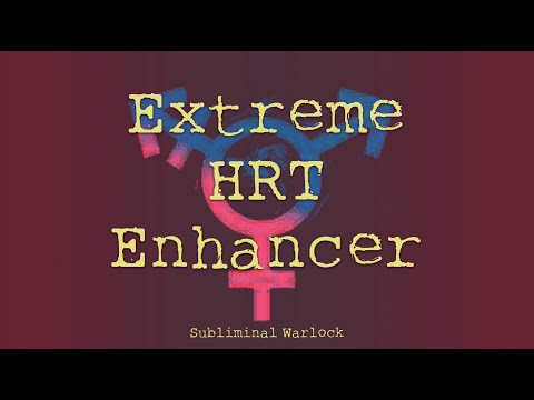 EXTREME HRT ENHANCER! MTF M2F Transgender Subliminals Frequencies Rife Hypnosis Treatment