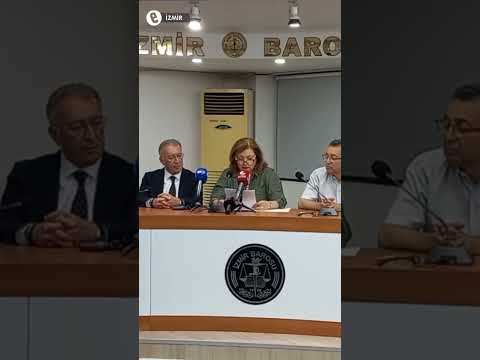 İzmir Emek ve Demokrasi Güçlerinden İzmir Barosu'na destek: “Demokratik hakları savunmaya devam edeceğiz
