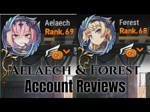 60 Subscriber Special: F2P Champ RTA S2 Aelaech and Førest Account Reviews | Epic Seven |