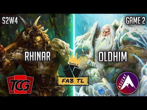 FAB League S2: TCGz Nam Vo (Rhinar) vs. HTTCG Easton Douglas (Oldhim)  | Week 4 Game 2