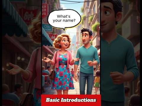 Basic Introductions  #talkandlearnenglish #speakingeveryday #speakconfidentenglish #englishdialogues