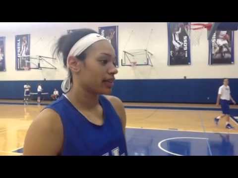 Alexis Jennings Post-Practice