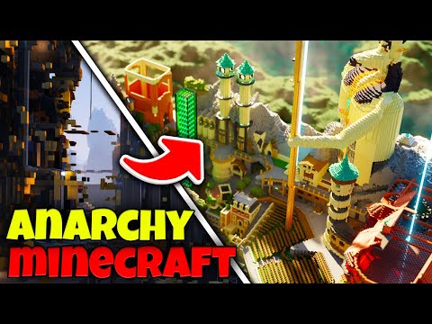 Minecraft Anarchy War - Griefing a Mega Base