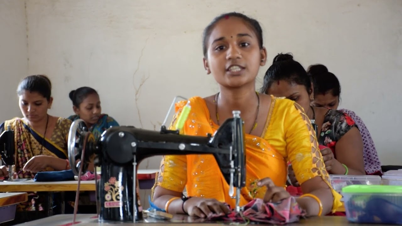 SMVS Sewing Training Beneficiary - Priyankaben