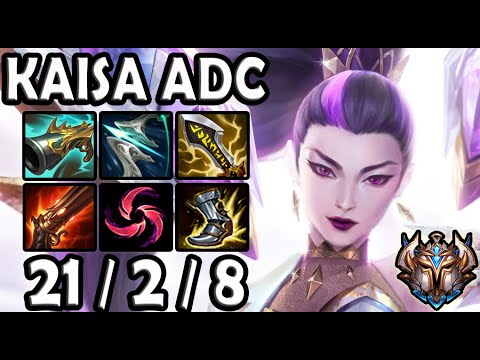Kaisa vs Twitch ADC- Korea Challenger Patch 11.10 ✔️