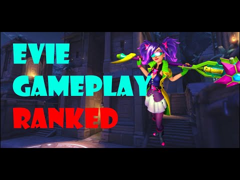 Paladins Evie ranked gameplay - playing on max settings