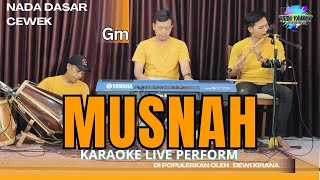 Download lagu Musnah karaoke - Dewi Kirana nada cewek Gm versi bajidor mp3