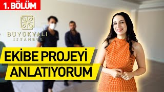 Ustalarımıza projeyi anlatıyorum. Şantiyeye nasıl başlıyoruz? Deniz ma