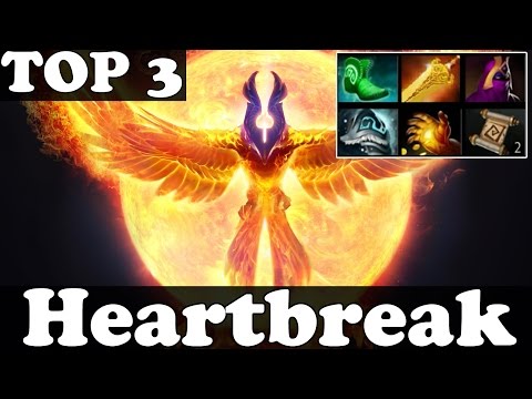 Dota 2 - Heartbreak TOP 3 in Dotabuff Phoenix vol 42 - Pub Match Gameplay