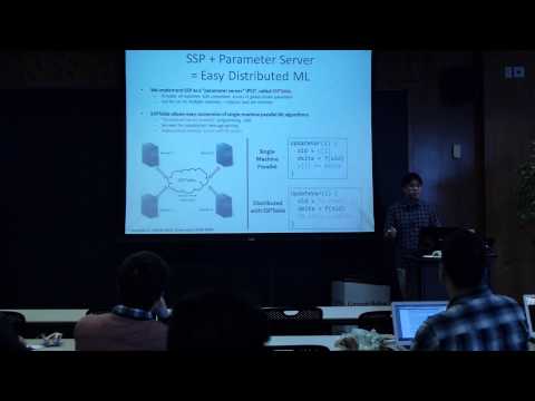 ML Lunch (March 10): More effective distributed ML via a stale synchronous parallel parameter server