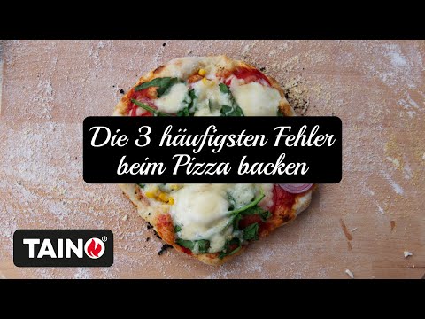 Die 3 häufigsten Fehler beim Pizza backen auf dem TAINO Gasgrill - Pizzabox, Pizzastein und Zubehör