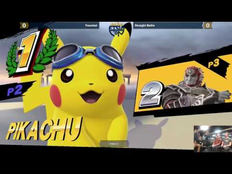 ETSU-Con 2017 Wii U Singles - TrueShot vs Straight Ballin - Pools