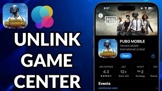How To Unlink Game Center PUBG Mobile iPhone