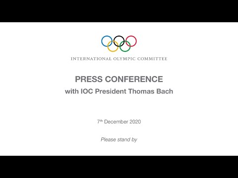 Press Conference with IOC President - 08.12.2020