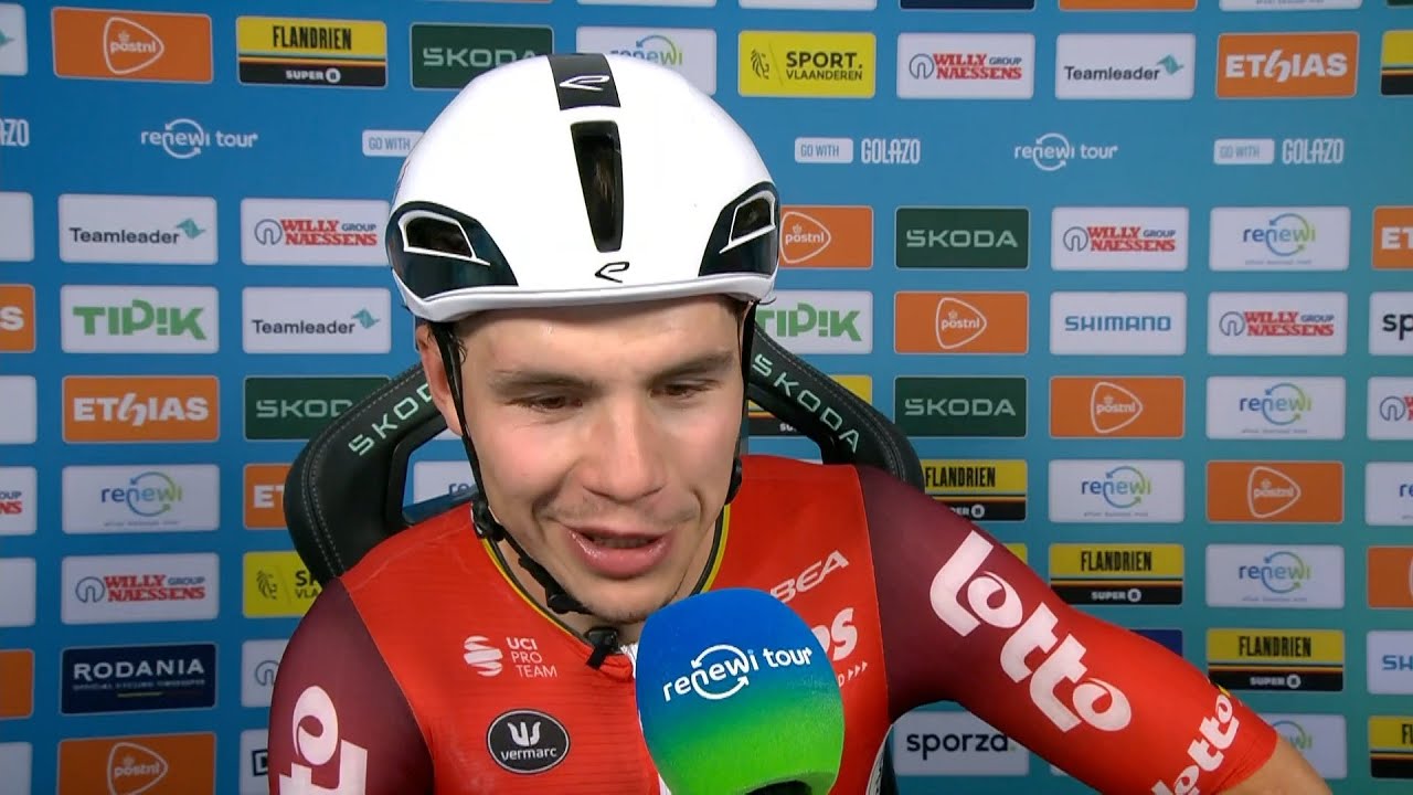 Renewi Tour 2025 | Stage 3 | Interview Arnaud De Lie