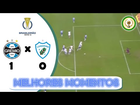 VITÓRIA MAGRA | GRÊMIO 1x0 Londrina | MELHORES MOMENTOS | Brasileirão Série B 2022