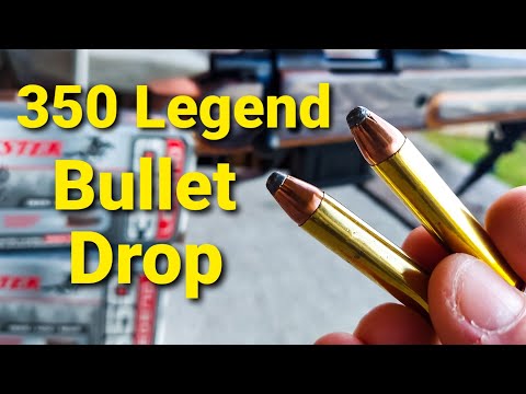 350 Legend Bullet Drop - Demonstrated and Explained