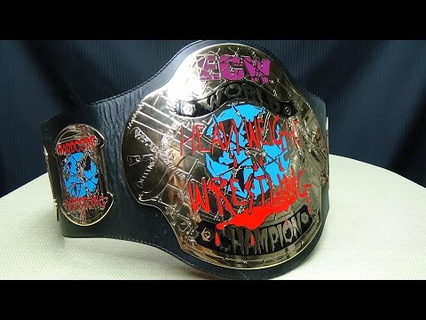 ECW WORLD HEAVYWEIGHT CHAMPIONSHIP TITLE REPLICA: EmGo's WWE Reviews N' Stuff