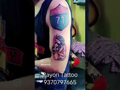 working at Rayon tattoo
