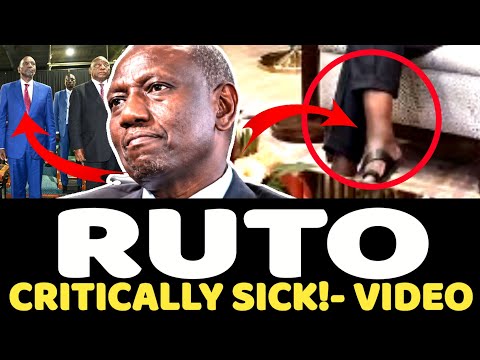 Video Leaked Ruto Limping Critically Sick in South Africa!
