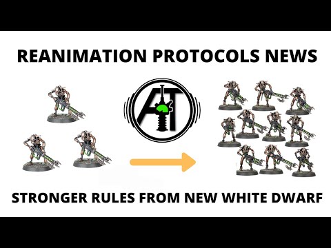 Reanimation Protocols - Buffs Hinted for Necrons Rules in White Dwarf