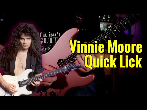 Quick Tips: Vinnie Moore Diminished Licks with on screen tab