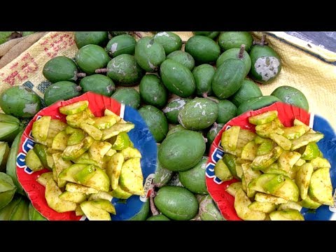 Indian Village Street Food | Delicious Masala Aamra (Makok Fruit) Chaat | Very Healthy and Tasty Video