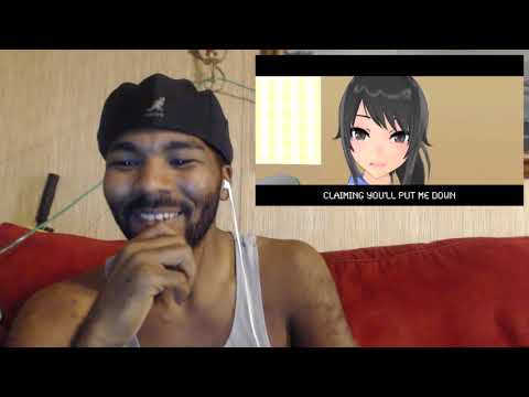KrimReacts #156: NO TRESPASSING!!! (Hello Neighbor Vs. Yandere Rap Battle/Reaction)