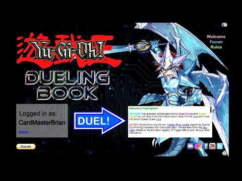 How to Play Yu-Gi-Oh! Online using Duelingbook