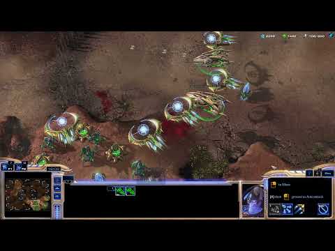 StarCraft II Protoss VS Zerg