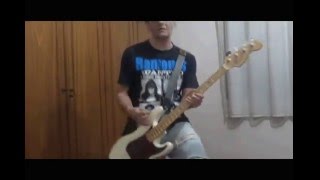 RAMONES 14-Today Your Love, Tomorrow The World - Bass Cover