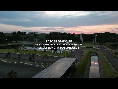 LIVOLTEK + Pato Bragado City Hall | 11 Public Solar Power Plants Across the Municipality