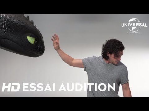 Dragons 3 : Le Monde Caché - Essai Audition Kit Harrington