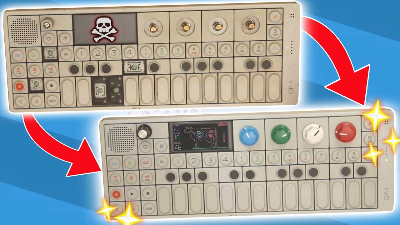 Reviving a Dead OP-1 (To Make it More Affordable)