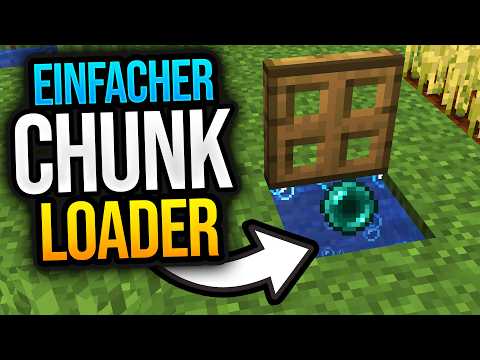 CHUNKLOADER BAUEN (TUTORIAL) ✨Minecraft 1.21.10