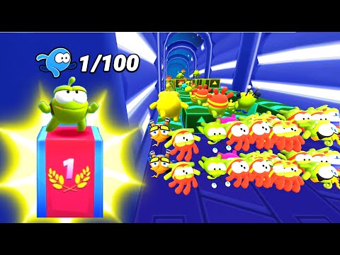 OmNom run | Omnom Run Crazy Games | Crazy race for the top | OMNOM REACHTOP 1 #2