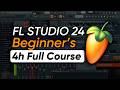 FL Studio Tutorial Complete Music Producer 4h Course