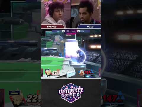 Void went from kill screen to KILLING SPARGO!?!? #smashultimate #shorts #gaming