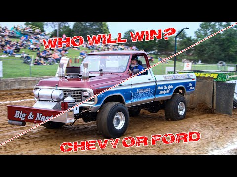 Pro Stock 4x4 Trucks at Front Royal August 21 2020