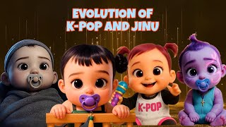 Evolution of Kpop Demon Hunters Saja boys,Rumi,Mira, Zoey 🍼