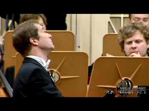 Lugansky - Brahms Piano Concerto No. 2