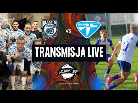 Błękitni Pomierzyn vs Błękitni II Stargard/ Live Studio Browar 🏆🏆🏆