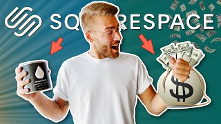 HOW TO BUILD an ONLINE STORE w/ SQUARESPACE + MAKE $$$ | Sponsored
