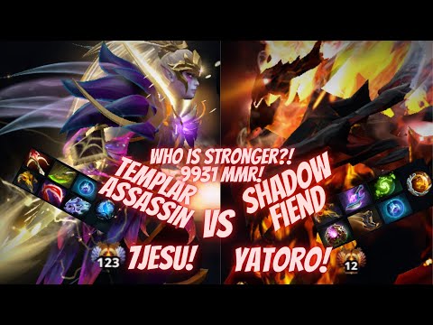 shadow fiend yatoro templar assassin dota 2 gameplay ranked match
