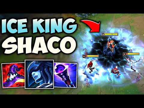 SHACO WITH LISSANDRA ULT IS 100% BROKEN!! (ICE KING SHACO) - League of Legends