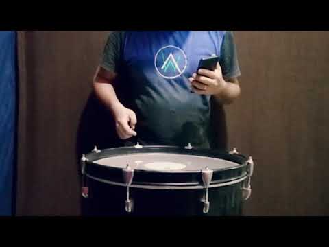 Drumset tutorial (Mizo) Part 1 - Bass Drum