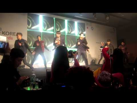 ZE:A - Ghost of Wind at 2013 Buzz Korea awards