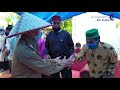 BUPATI SAMBAS RESMIKAN DUSUN DADAU DESA LELA KEC TELUK KERAMAT