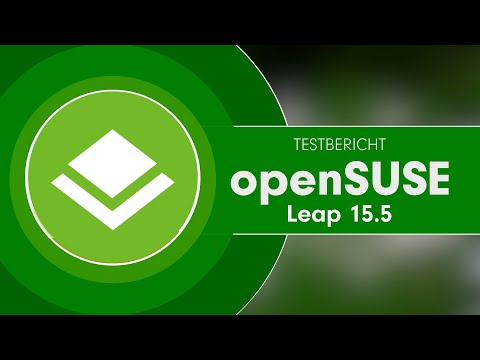 This is openSUSE Leap 15.5 – what you wouldn’t have expected