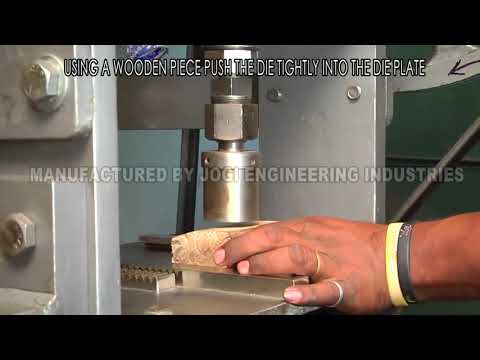 Camphor tablet & slab press machines